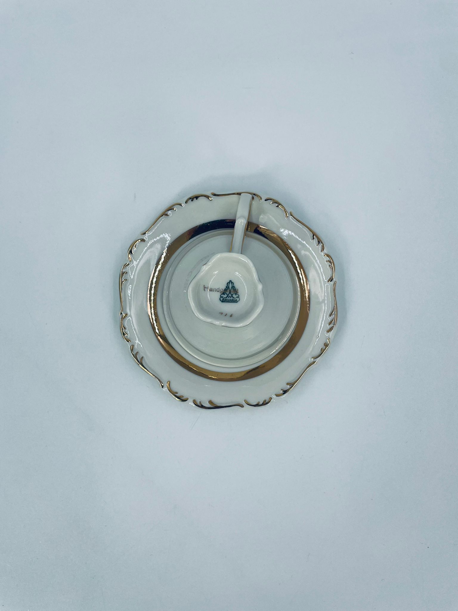 Zestaw śniadaniowy Filiżanka kolekcjonerska porcelanowa Wolf Kueps - Image 7