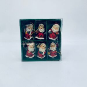 Zestaw figurek na choinkę Vintage