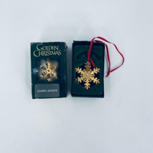 Georg Jensen Golden Christmas decoration
