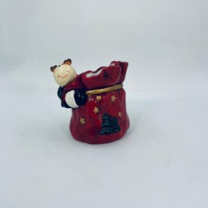 Ozdoba świąteczna pojemnik Vintage