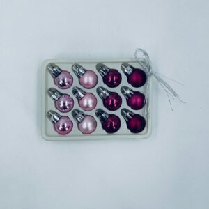 Vintage Christmas tree bauble set