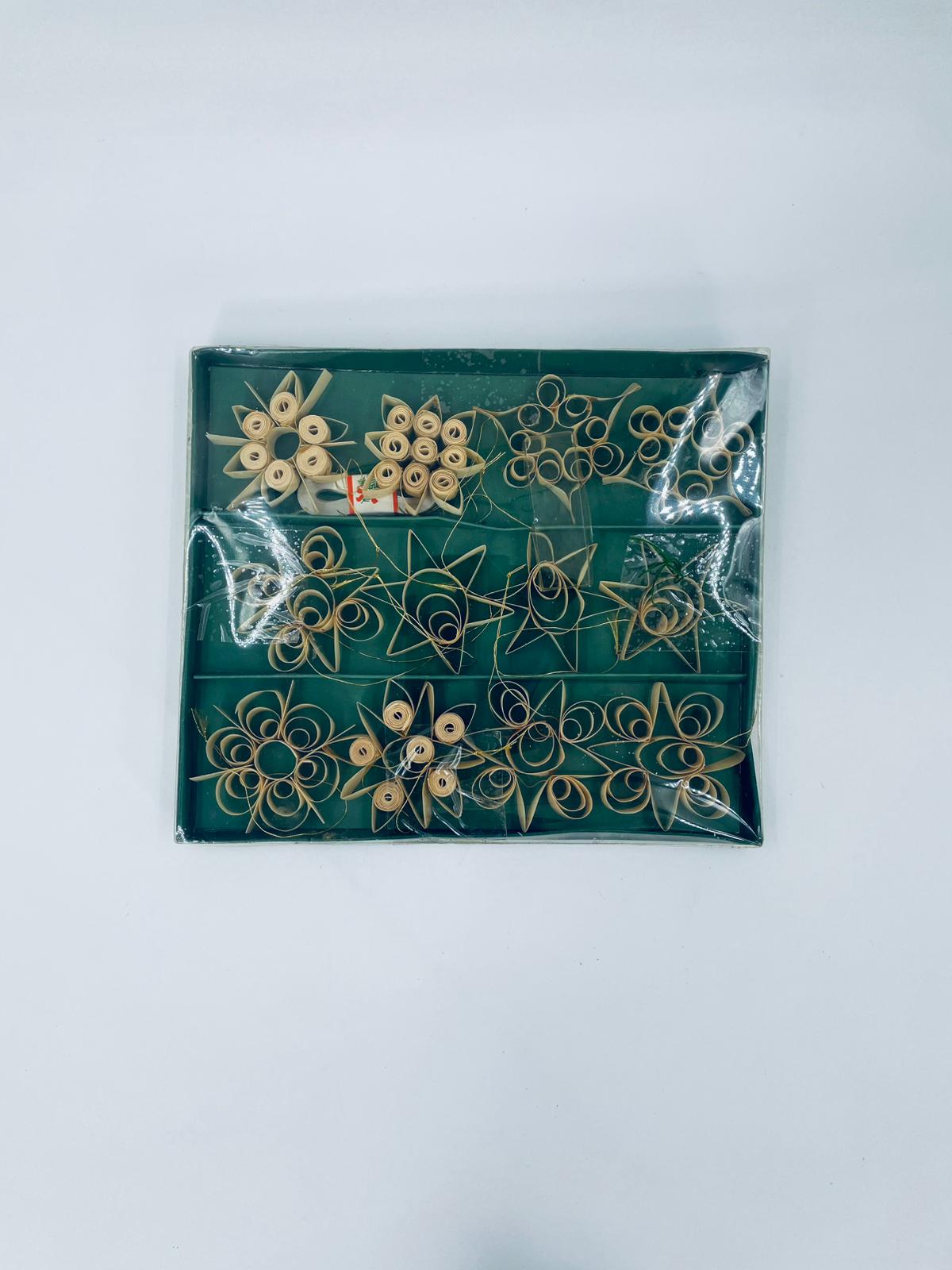 Vintage Christmas tree decorations