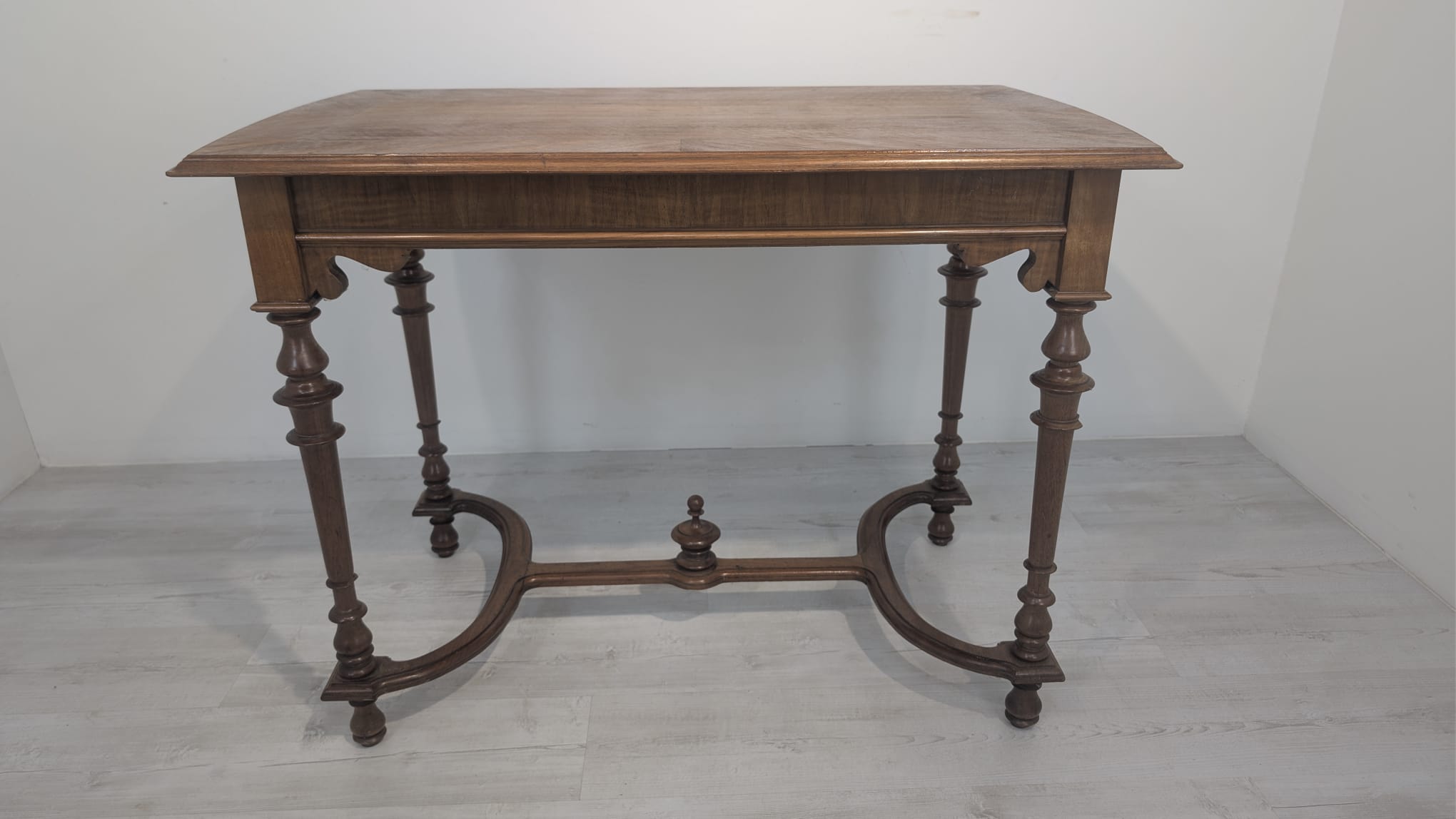 Stół drewniany antyczny w stylu eklektycznym - Image 2