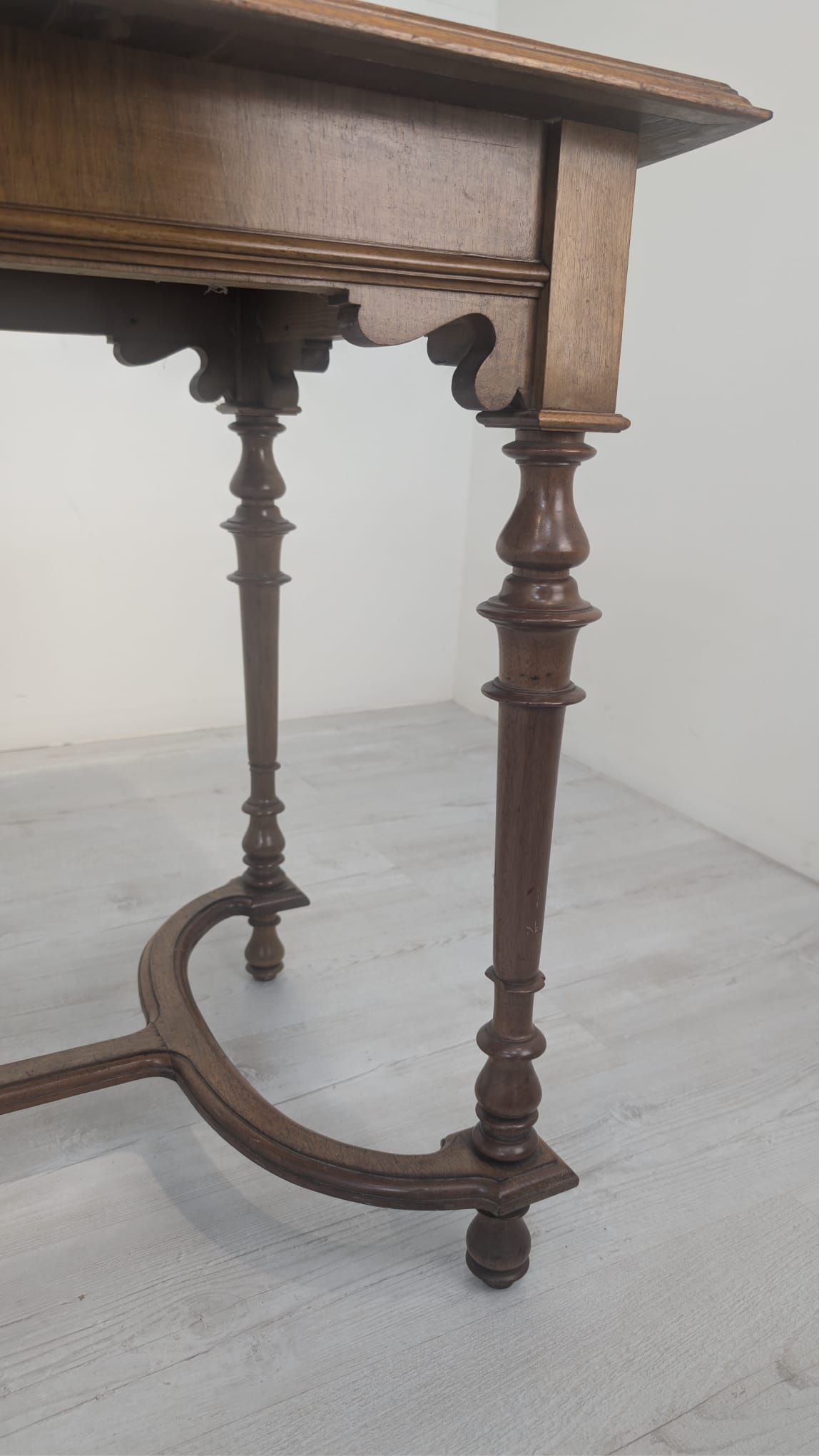 Stół drewniany antyczny w stylu eklektycznym - Image 7