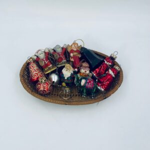 Set of Christmas tree decorations PRL Vintage