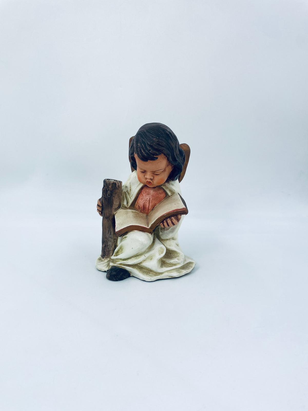 Zabytkowa figurka kolekcjonerska, świecznik Achatit