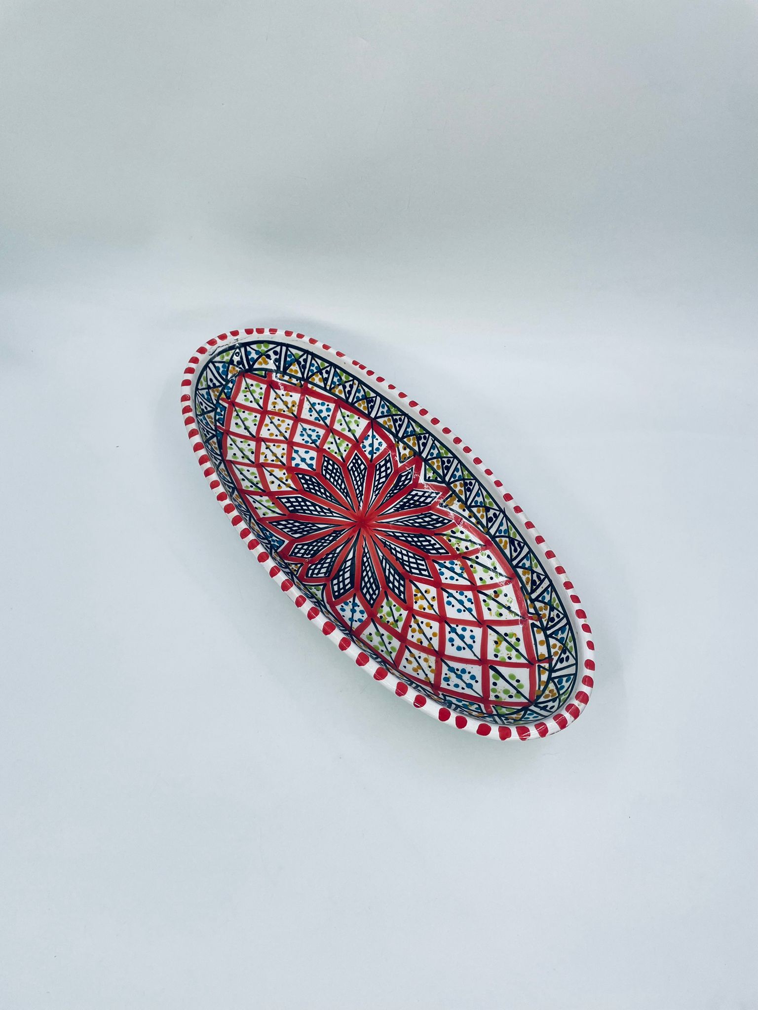 Półmisek dekoracyjny Tunezyjski Vintage - Image 4