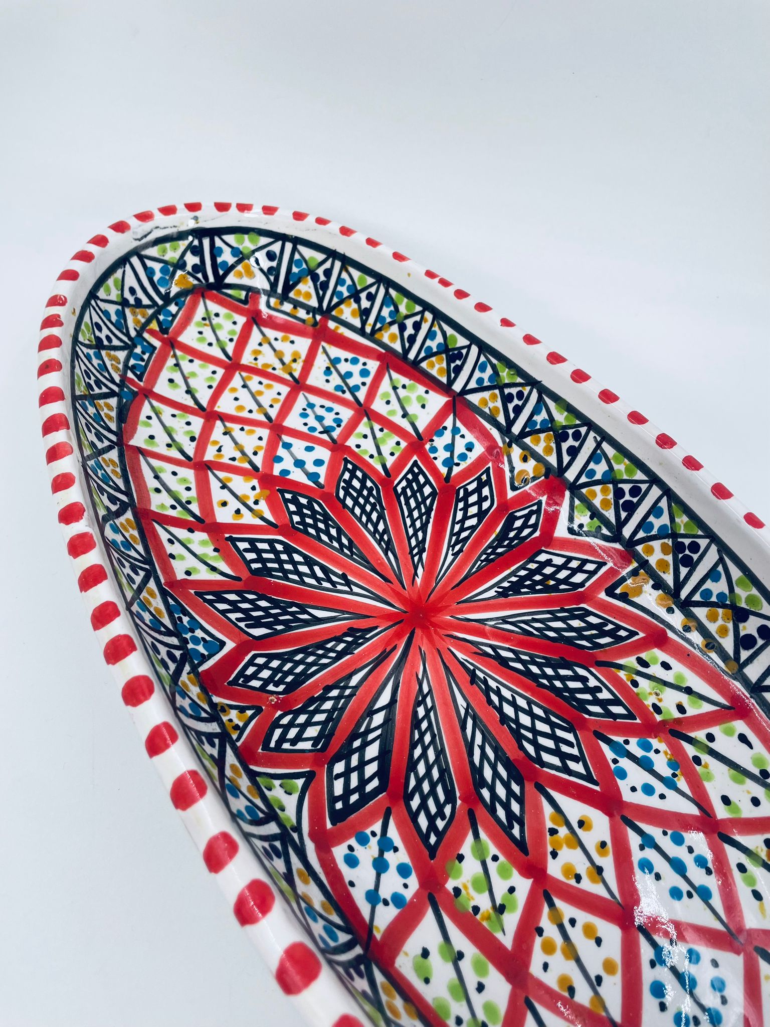 Półmisek dekoracyjny Tunezyjski Vintage - Image 6