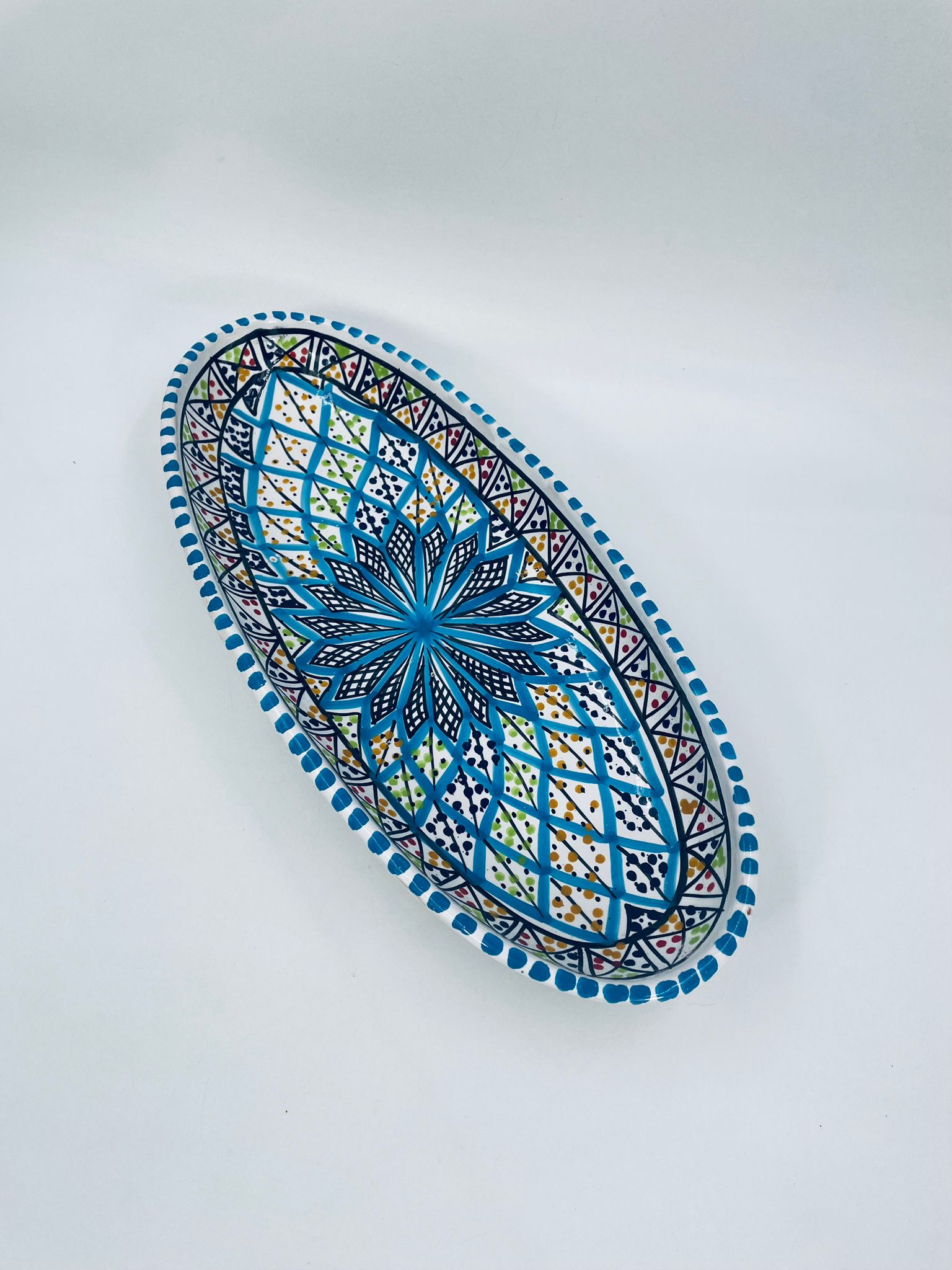 Półmisek dekoracyjny Tunezyjski Vintage - Image 4