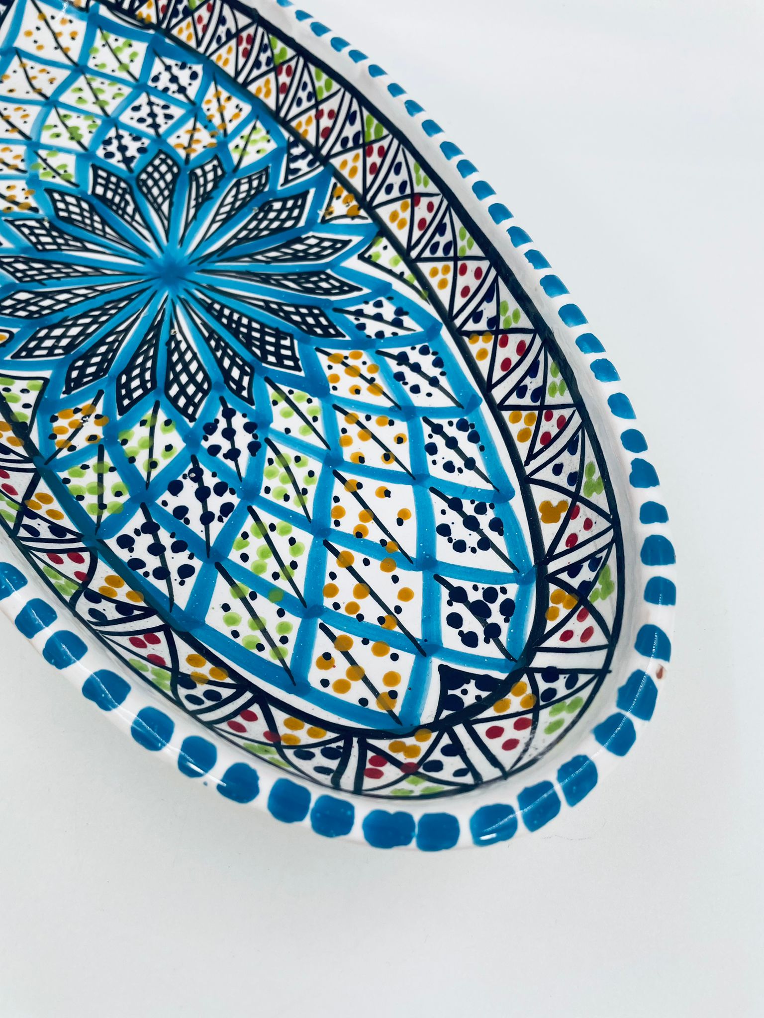 Półmisek dekoracyjny Tunezyjski Vintage - Image 6