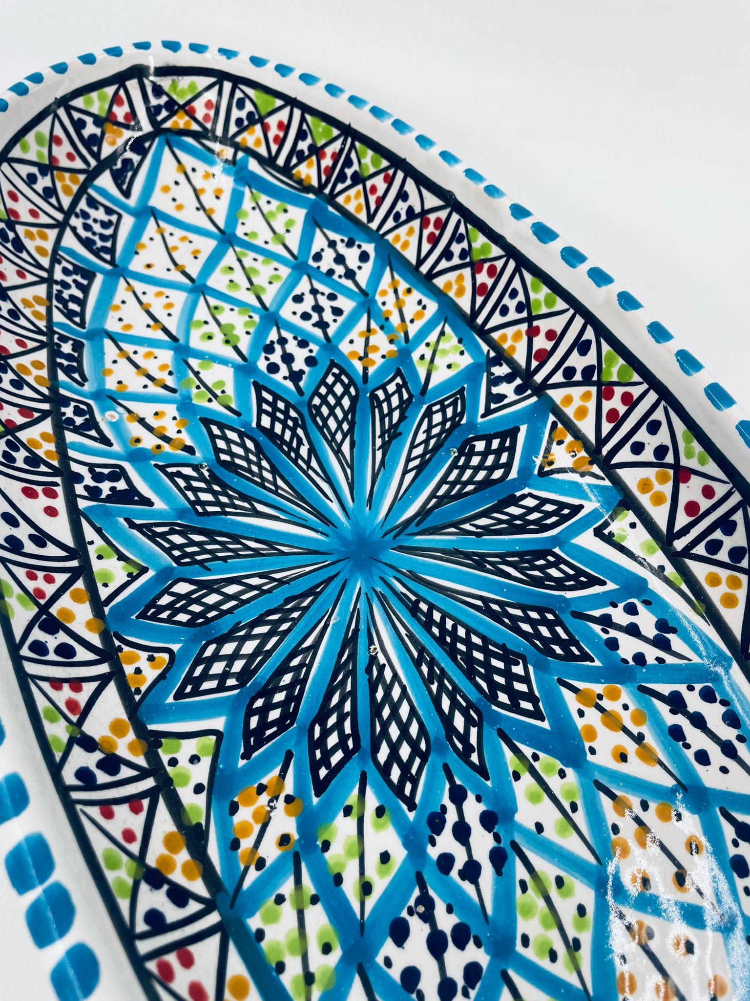 Półmisek dekoracyjny Tunezyjski Vintage - Image 7