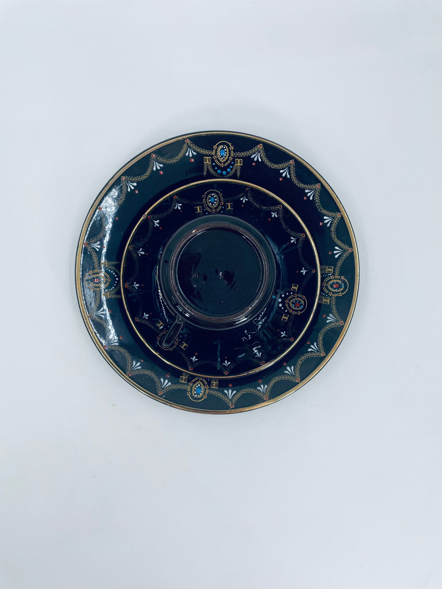 Zestaw śniadaniowy Filiżanka kolekcjonerska porcelanowa Vintage - Image 10