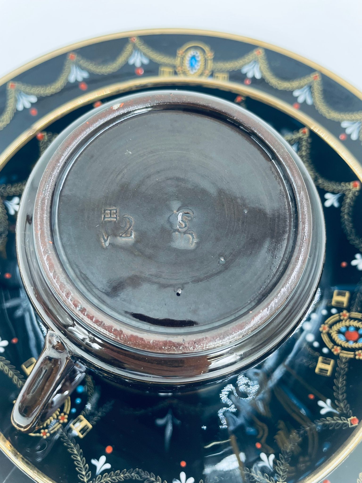 Zestaw śniadaniowy Filiżanka kolekcjonerska porcelanowa Vintage - Image 11