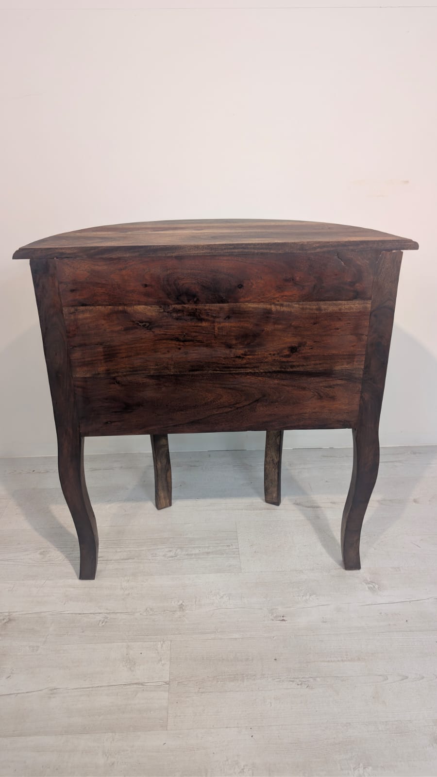 Stolik, konsola z litego drewna palisandrowego z szufladami - Image 9