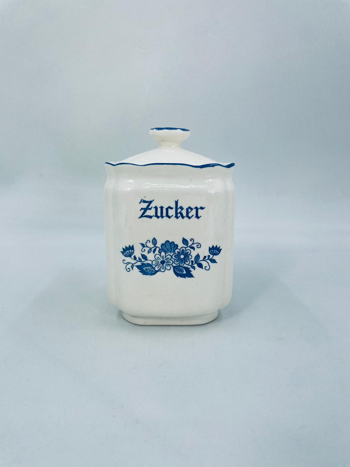 Vintage porcelain kitchen container