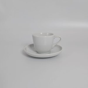 Duo set: cup and saucer, white Rosenthal Epoque
