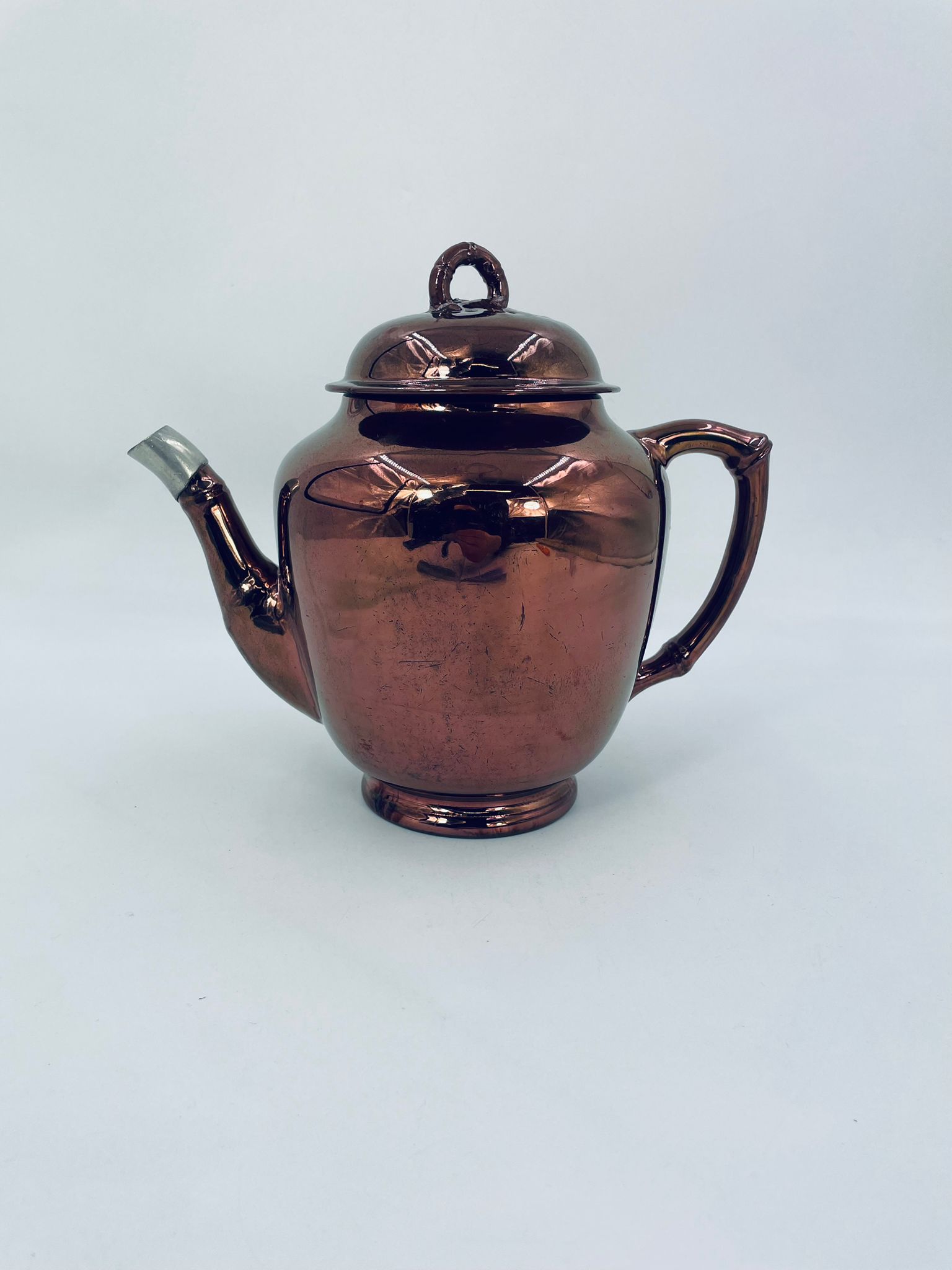 Zabytkowy dzbanek ceramiczny Sarreguemines