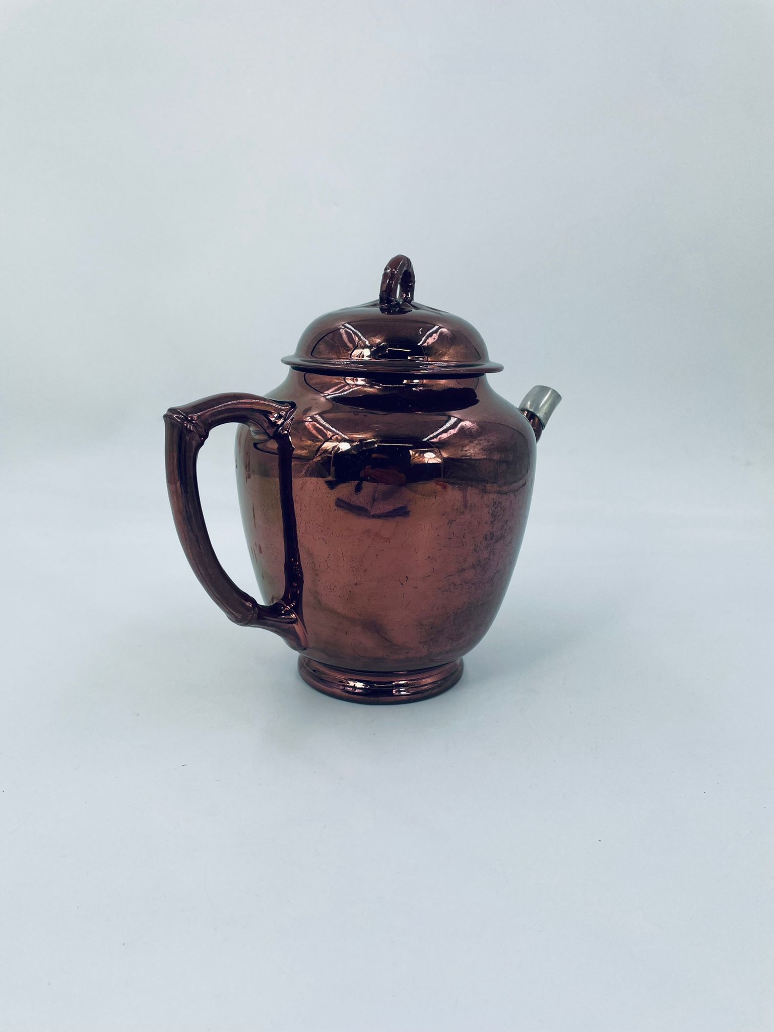 Zabytkowy dzbanek ceramiczny Sarreguemines - obrazek 5