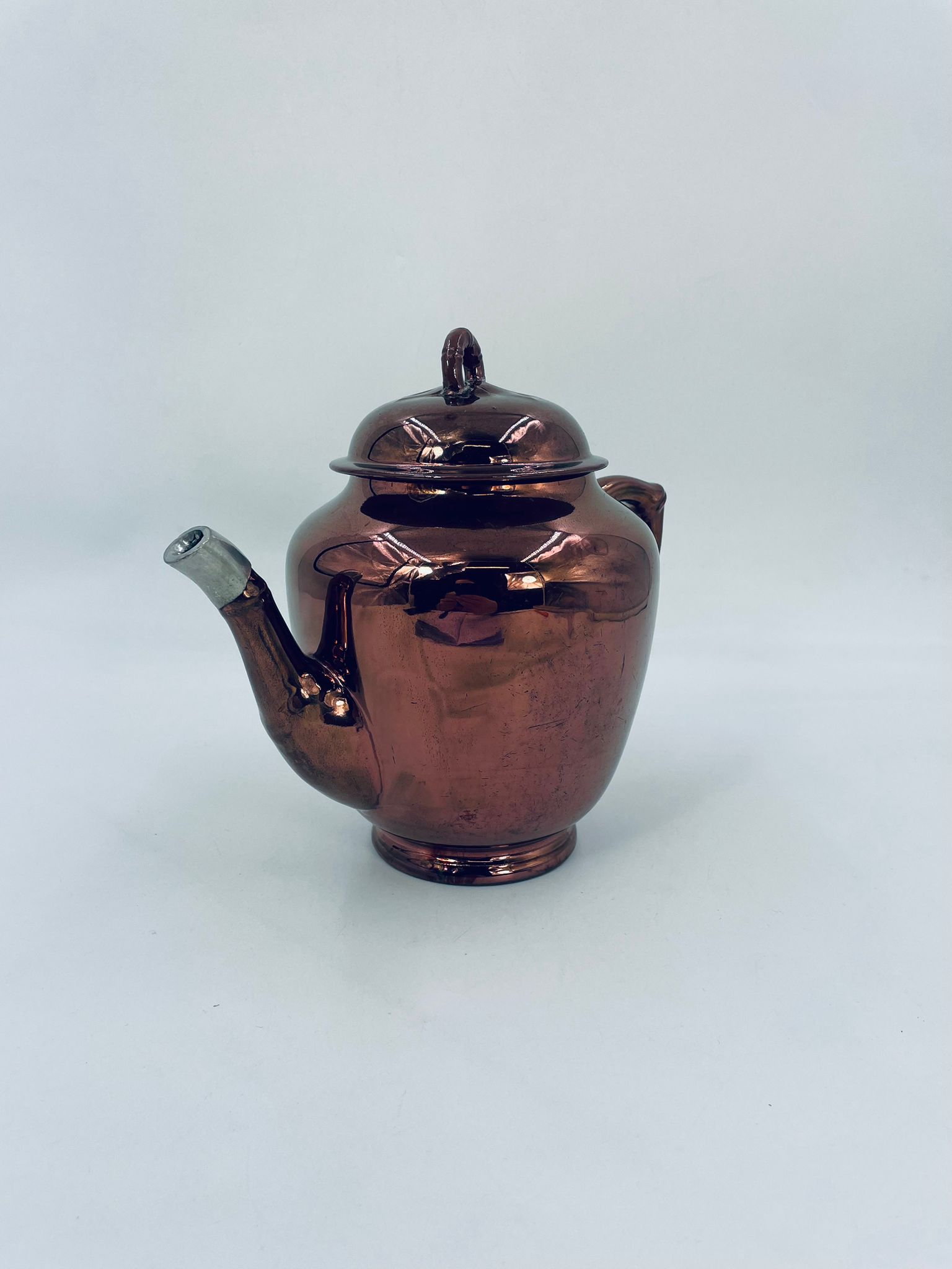 Zabytkowy dzbanek ceramiczny Sarreguemines - obrazek 7