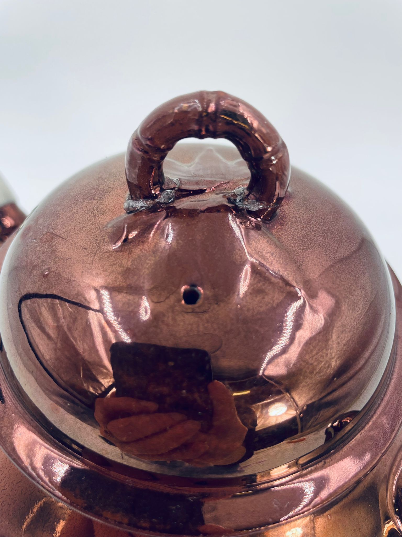 Zabytkowy dzbanek ceramiczny Sarreguemines - obrazek 8