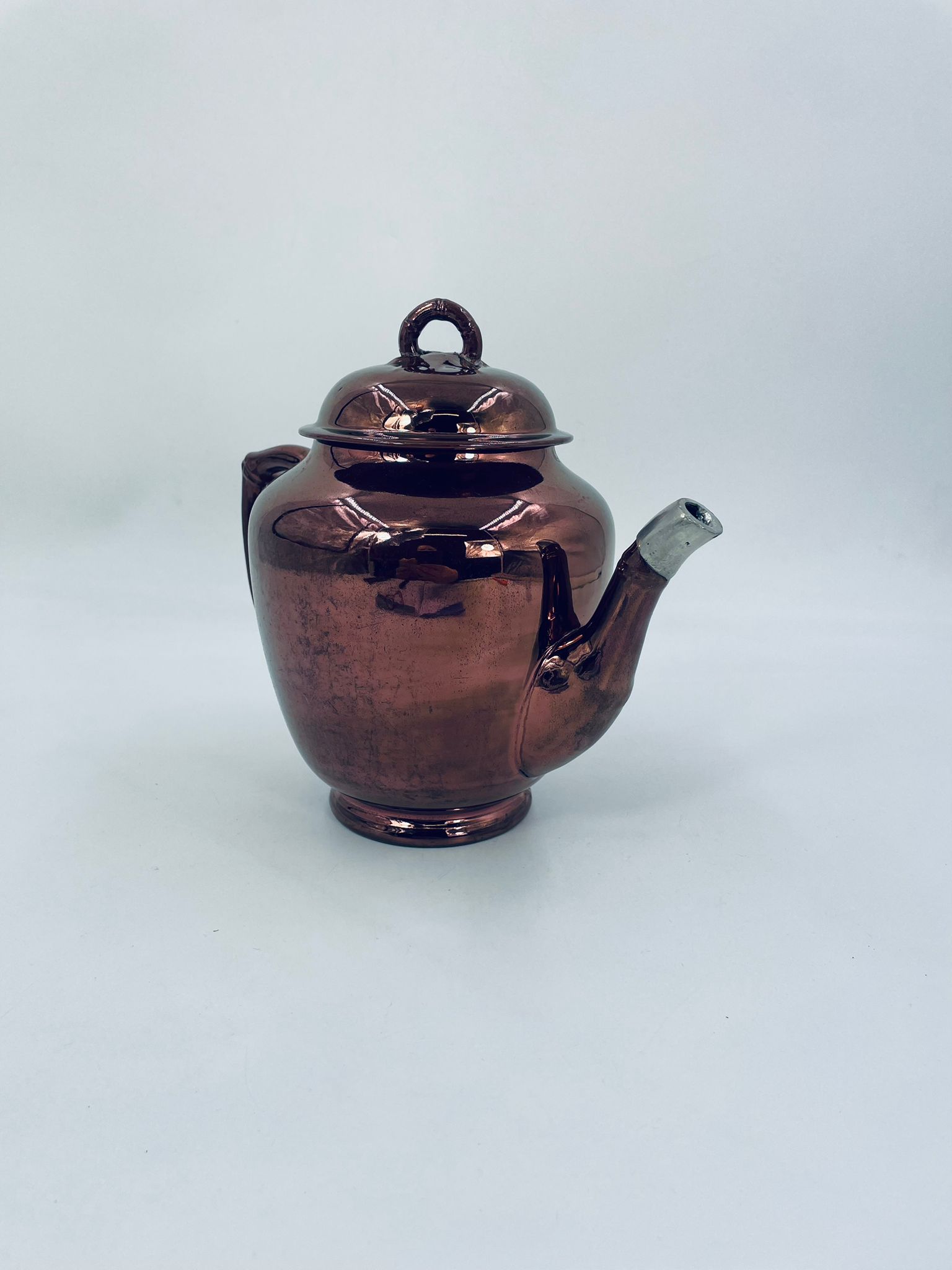 Zabytkowy dzbanek ceramiczny Sarreguemines - obrazek 9