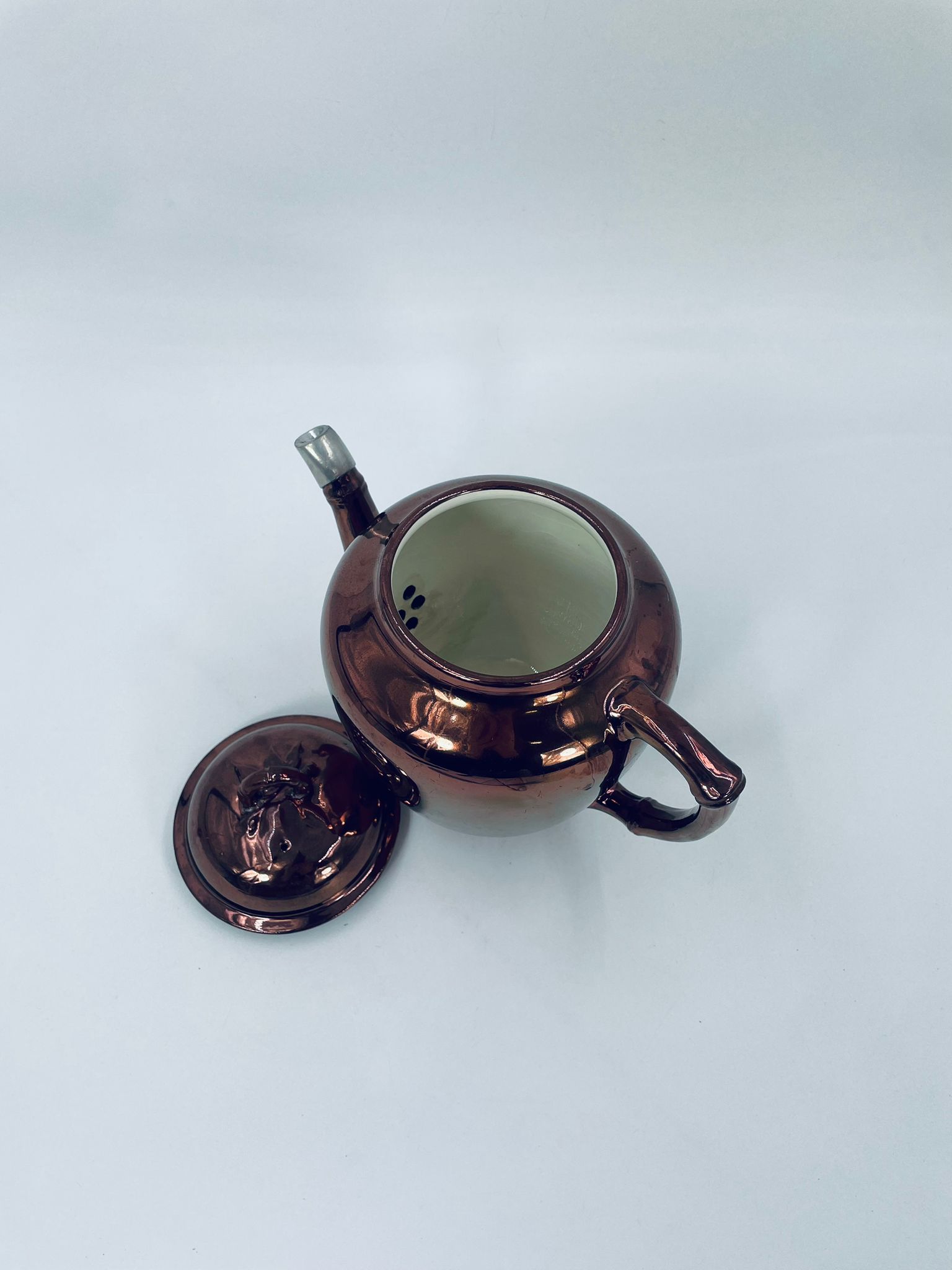 Zabytkowy dzbanek ceramiczny Sarreguemines - obrazek 10