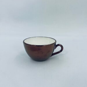 Antique Sarreguemines collector's cup