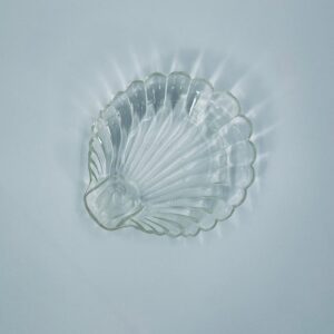 Vintage shell snack plate