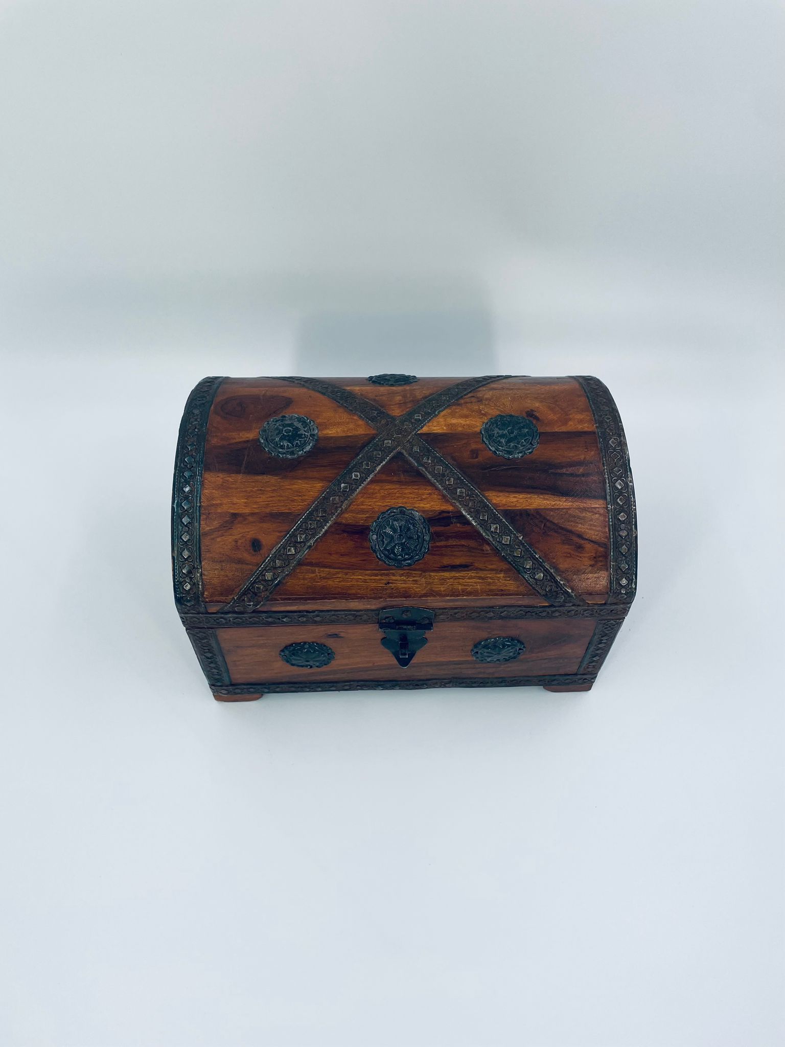 Rustykalna Szkatułka, Skrzynia Piracka Antyczna - obrazek 10