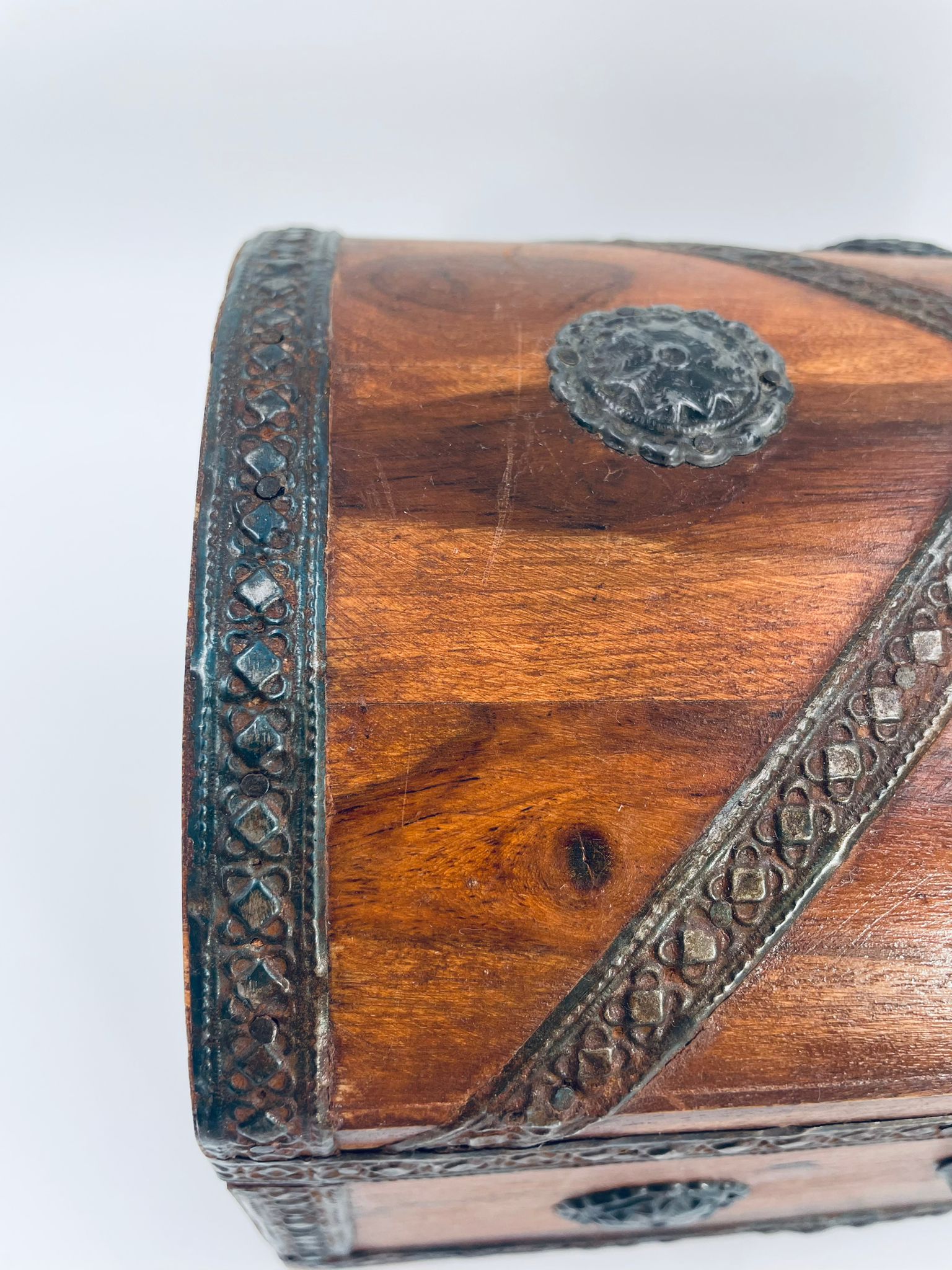 Rustykalna Szkatułka, Skrzynia Piracka Antyczna - obrazek 12