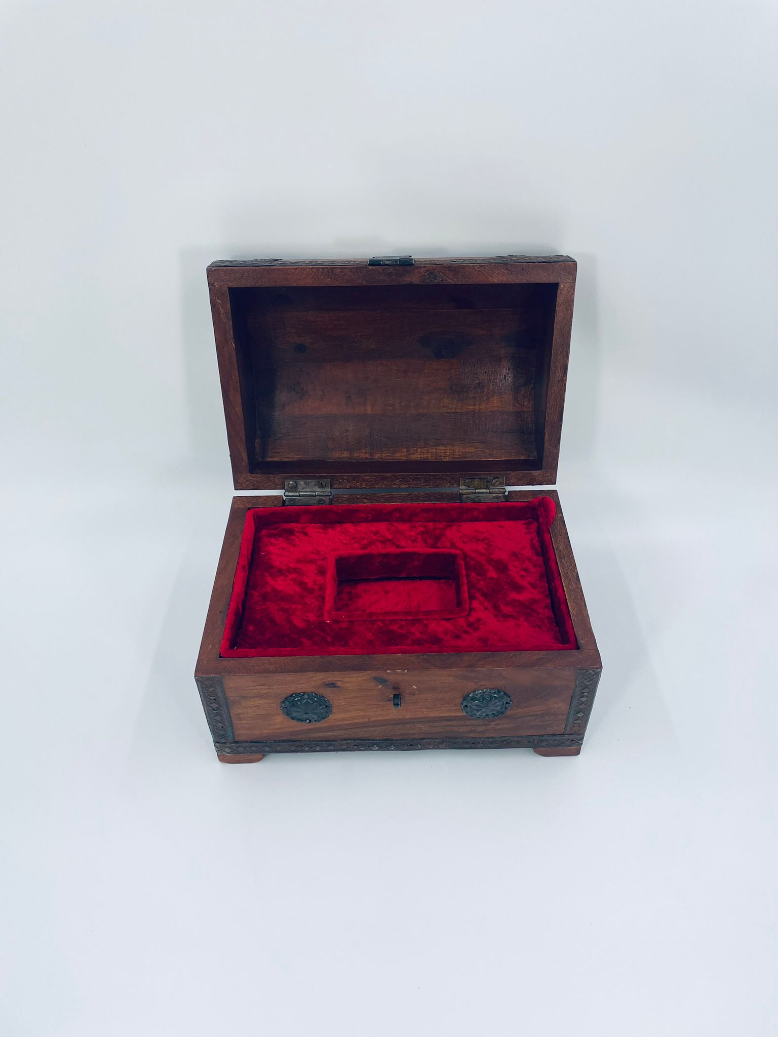 Rustykalna Szkatułka, Skrzynia Piracka Antyczna - obrazek 11