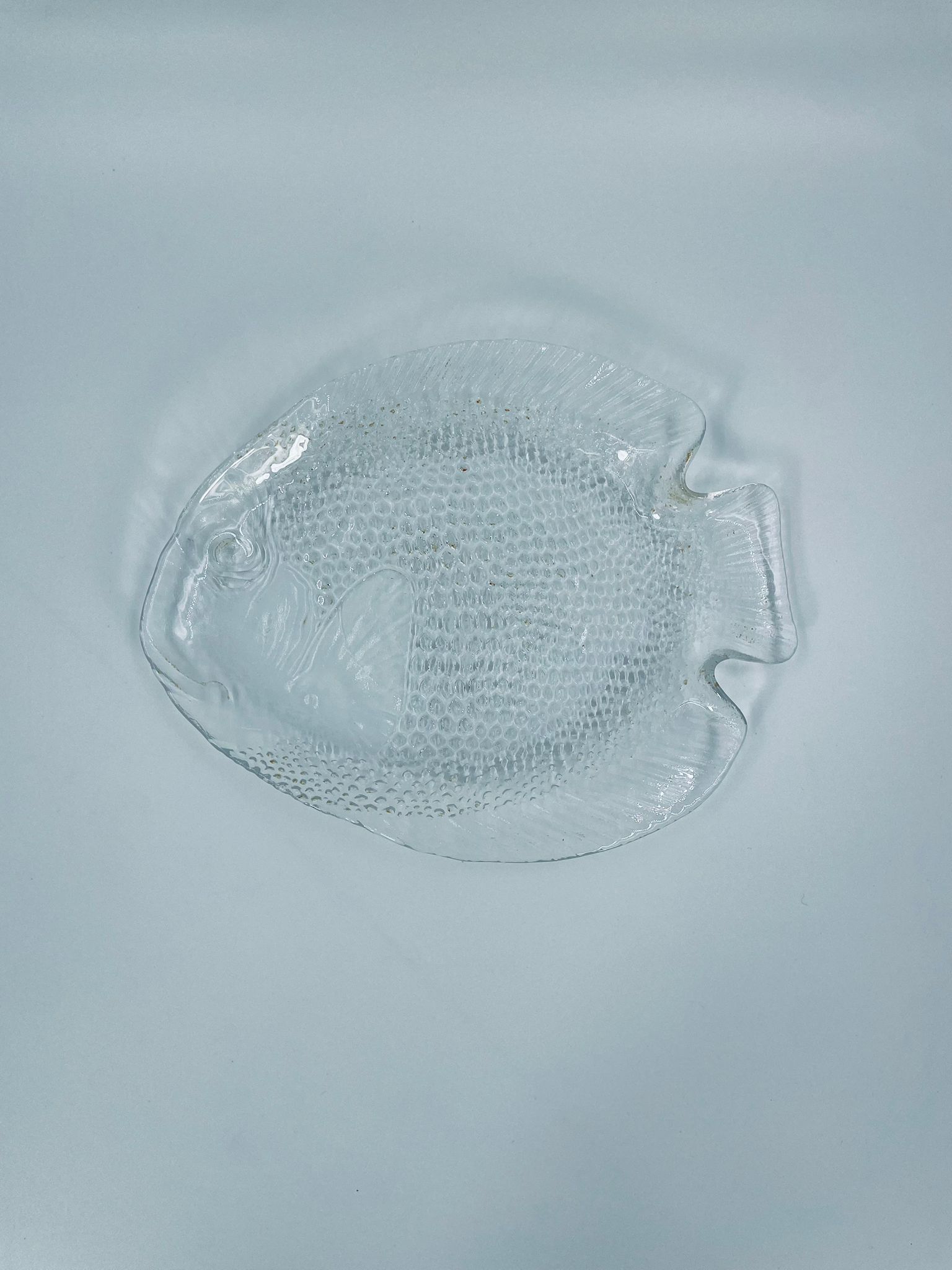 Patera, półmisek szklany ryba Arcoroc - Image 3