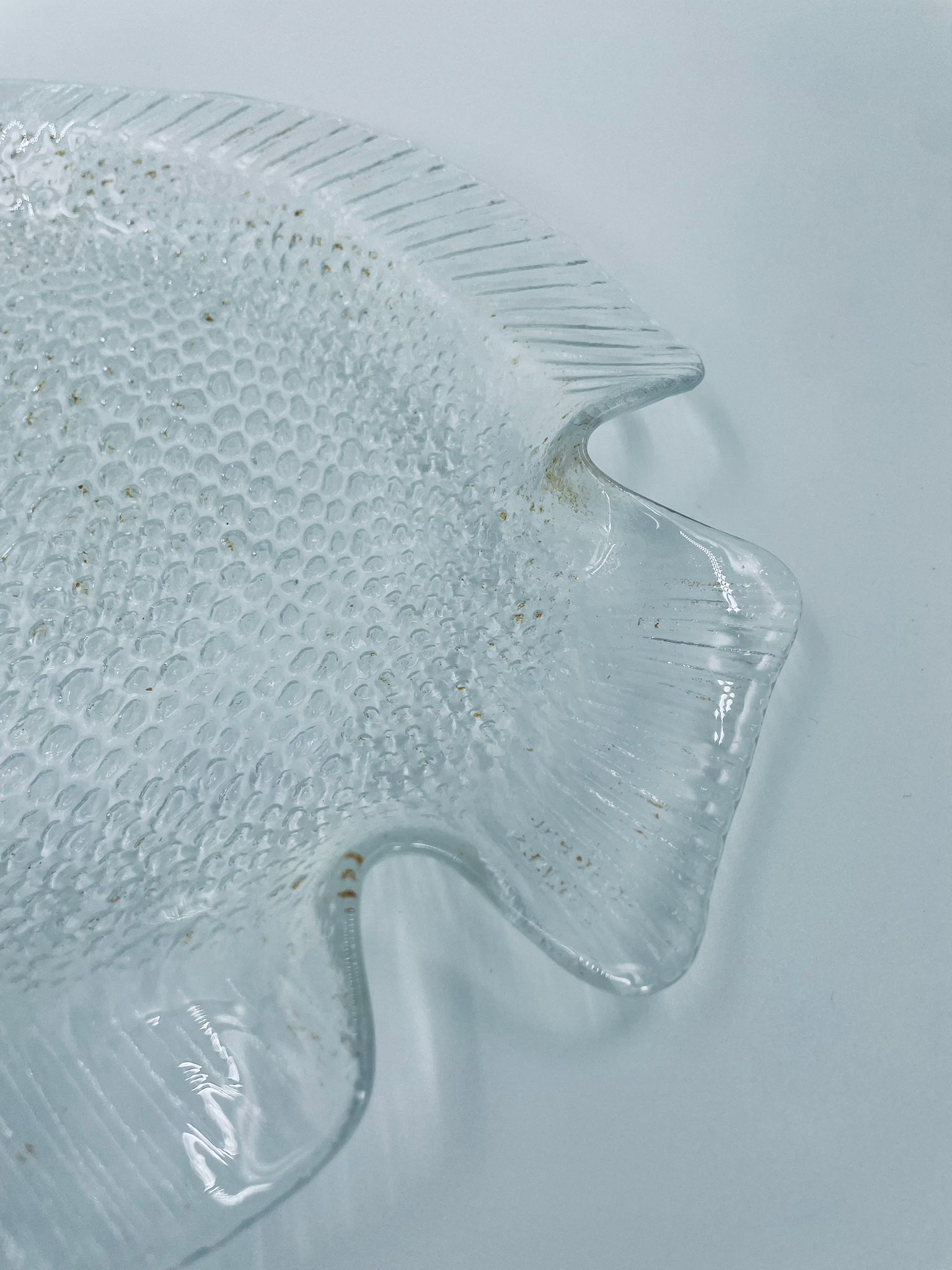 Patera, półmisek szklany ryba Arcoroc - Image 5