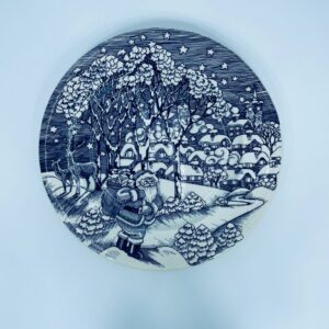 Eit England decorative Christmas plate