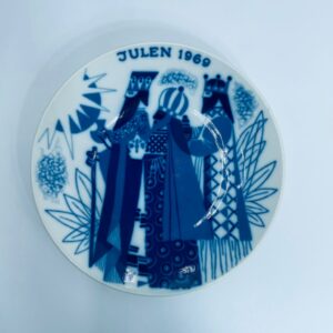 Talerz dekoracyjny Porsgrund 1969r.