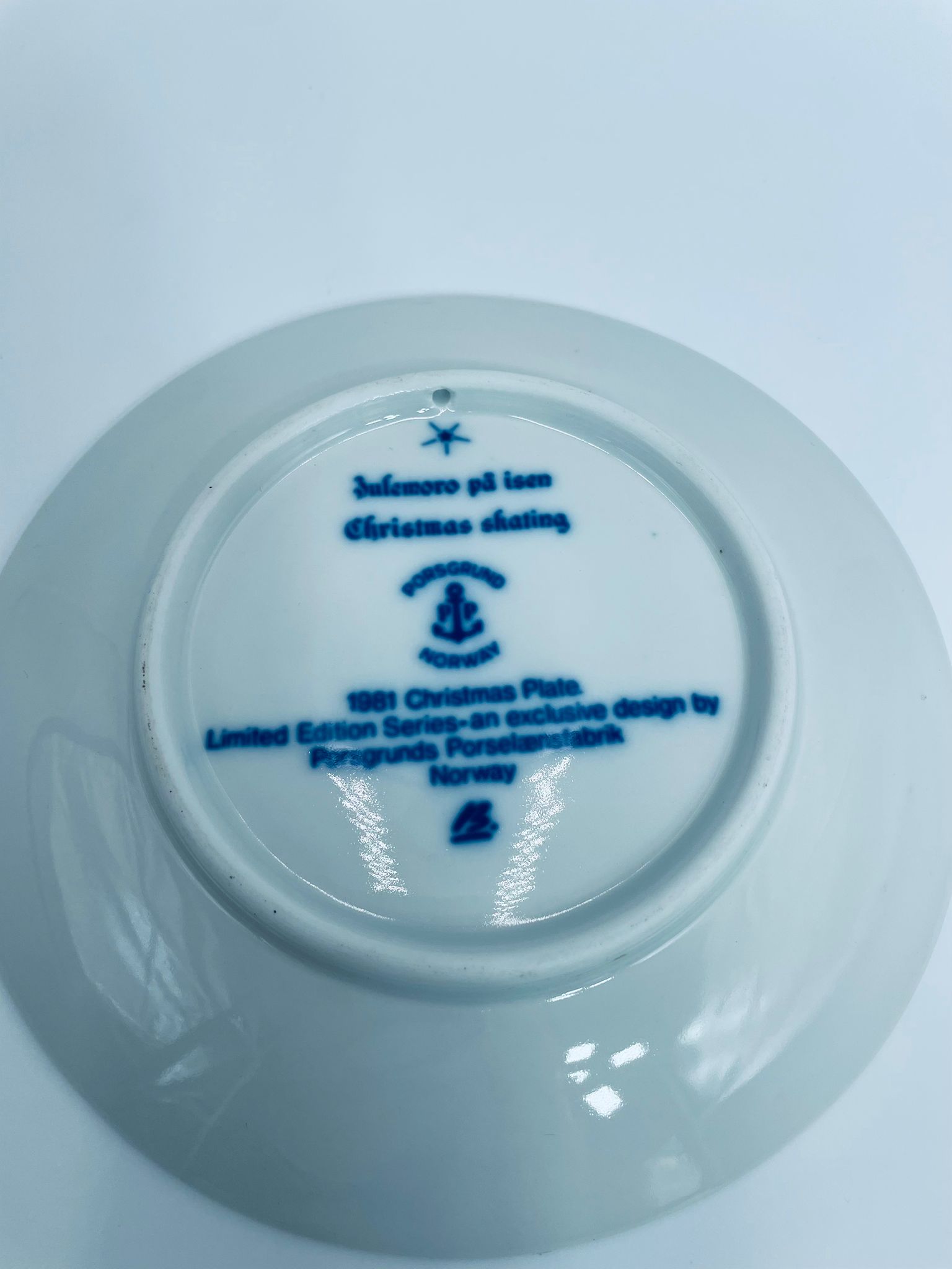 Talerz dekoracyjny Porsgrund 1981r. - Image 8