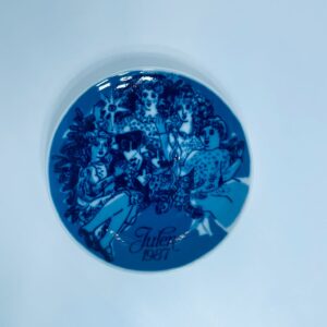 Talerz dekoracyjny Porsgrund 1987r