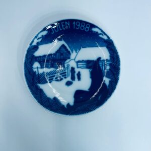 Talerz dekoracyjny Porsgrund 1988r