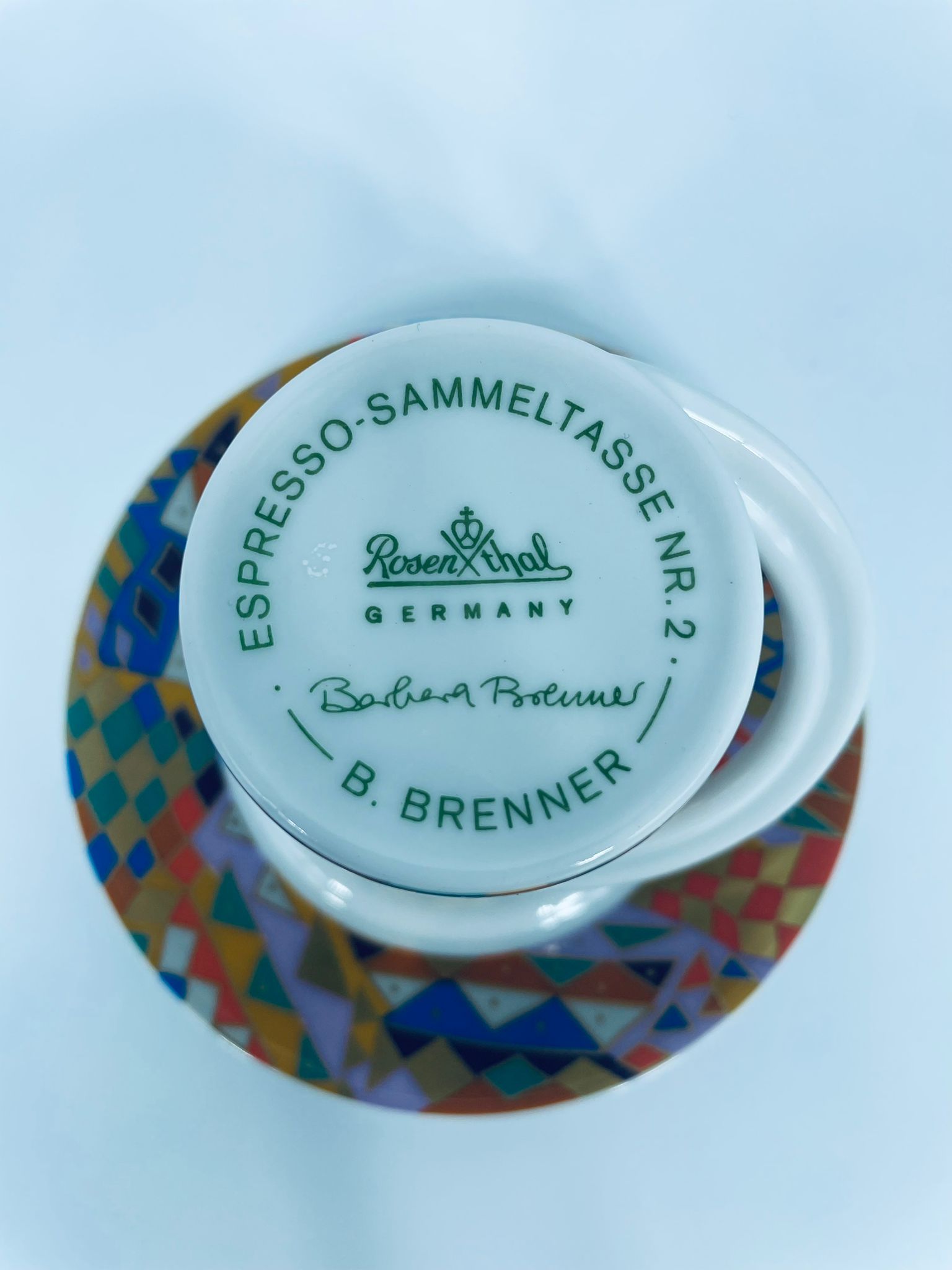 Zestaw śniadaniowy Filiżanka kolekcjonerska porcelanowa Rosenthal - Image 8