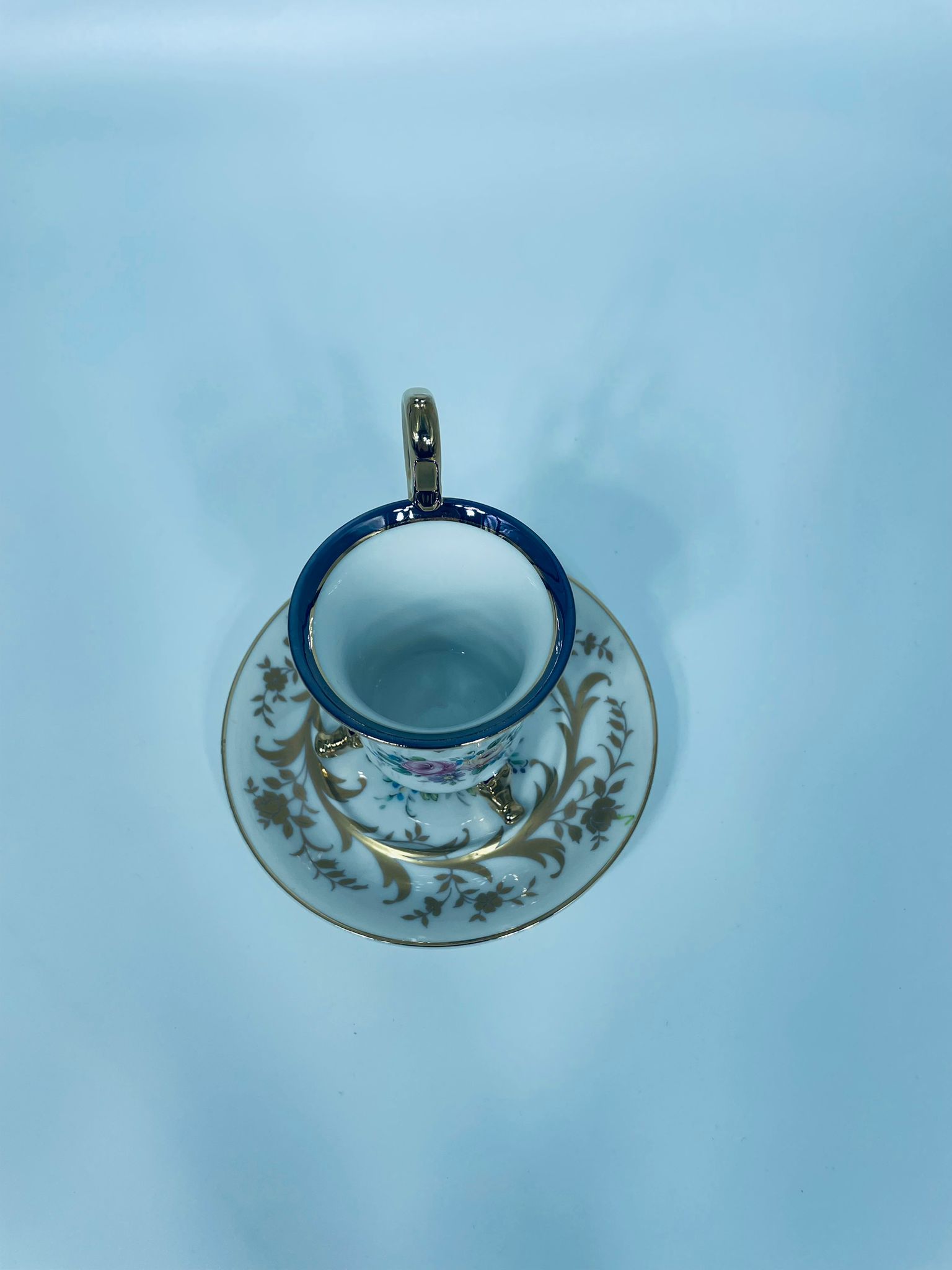 Zestaw śniadaniowy Filiżanka kolekcjonerska Ohaishi China 1932r. - obrazek 6