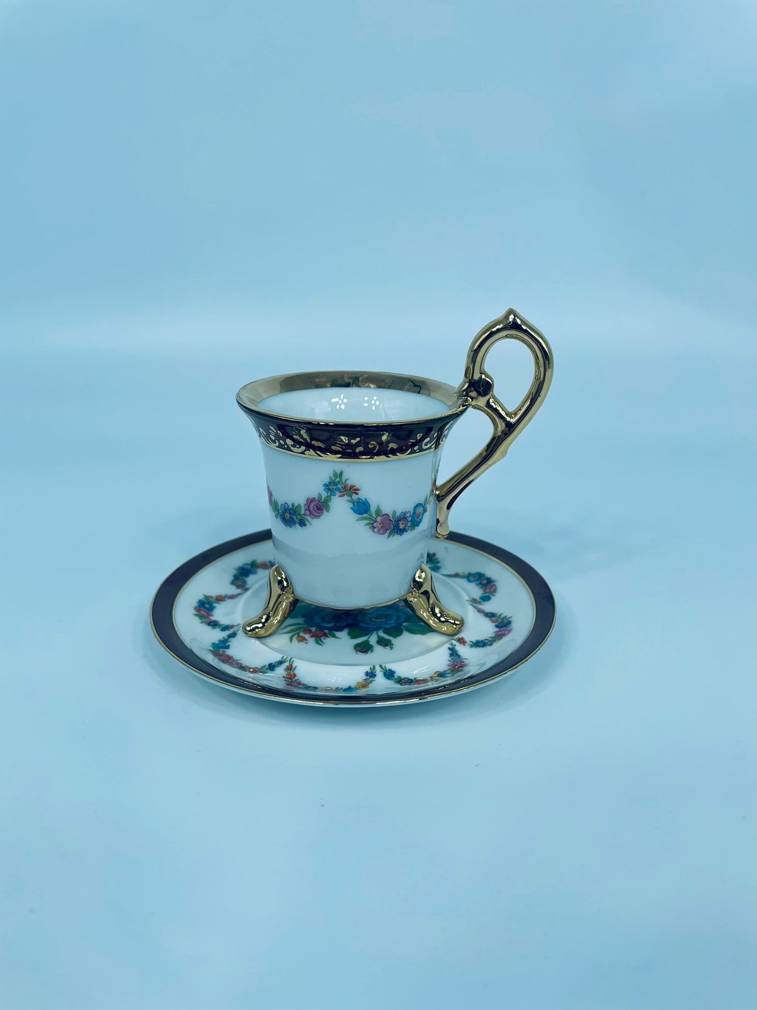 Zestaw śniadaniowy Filiżanka kolekcjonerska porcelanowa Ohaishi China