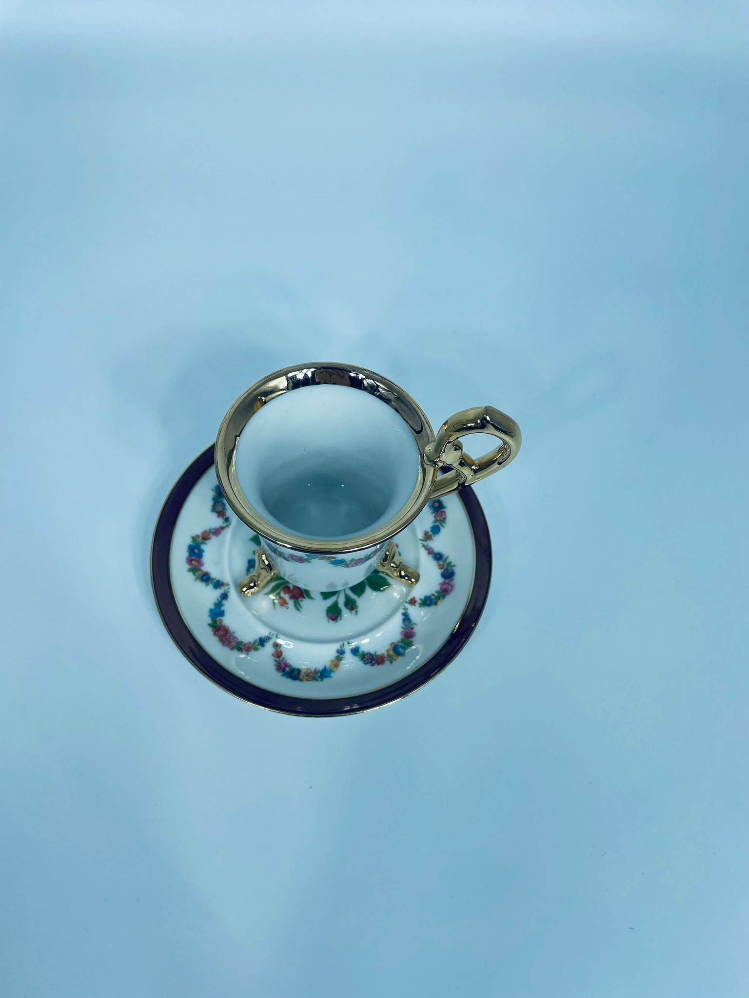 Zestaw śniadaniowy Filiżanka kolekcjonerska porcelanowa Ohaishi China - obrazek 6