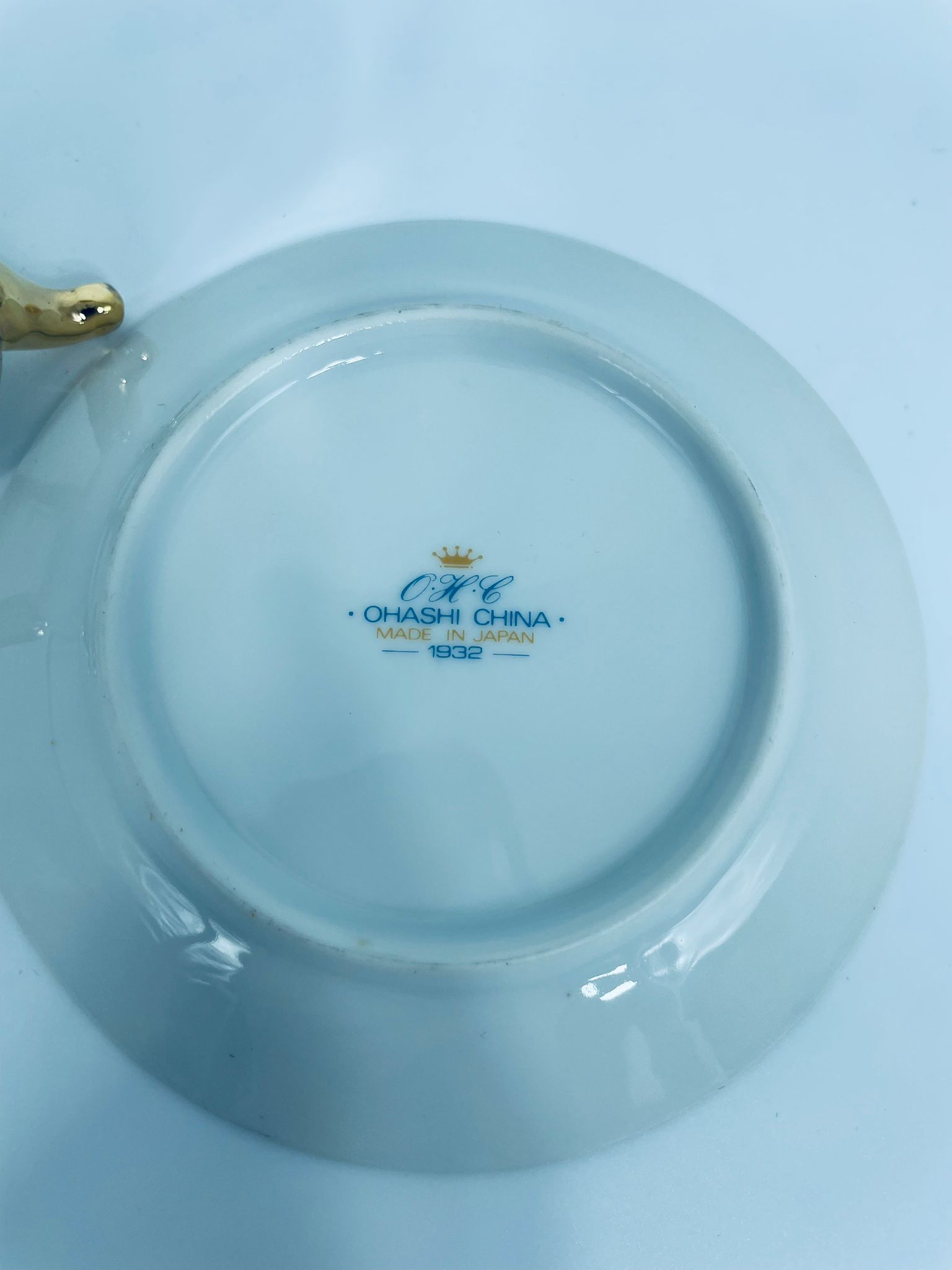 Zestaw śniadaniowy Filiżanka kolekcjonerska porcelanowa Ohaishi China - obrazek 11