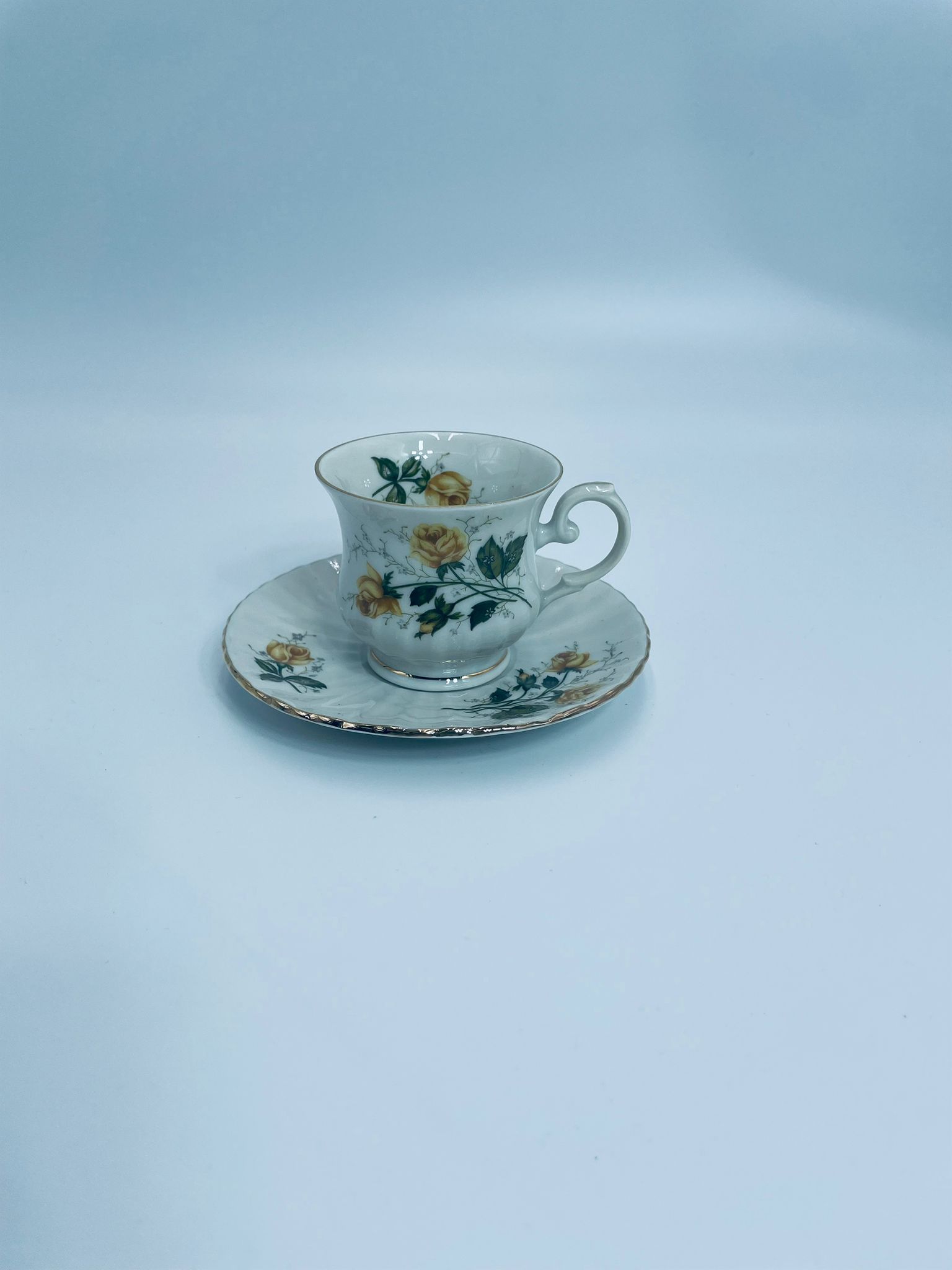 Zestaw śniadaniowy Filiżanka kolekcjonerska porcelanowa Seltmann Weiden - Image 3