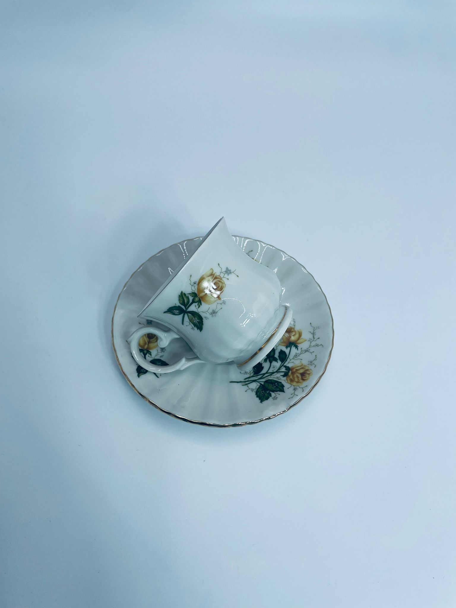 Zestaw śniadaniowy Filiżanka kolekcjonerska porcelanowa Seltmann Weiden - Image 7