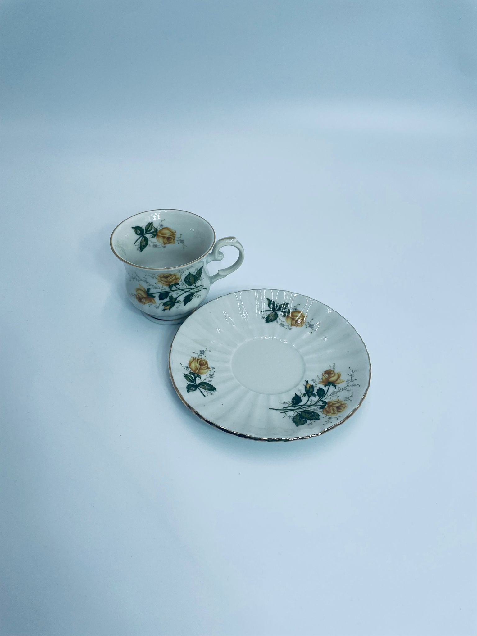 Zestaw śniadaniowy Filiżanka kolekcjonerska porcelanowa Seltmann Weiden - Image 8