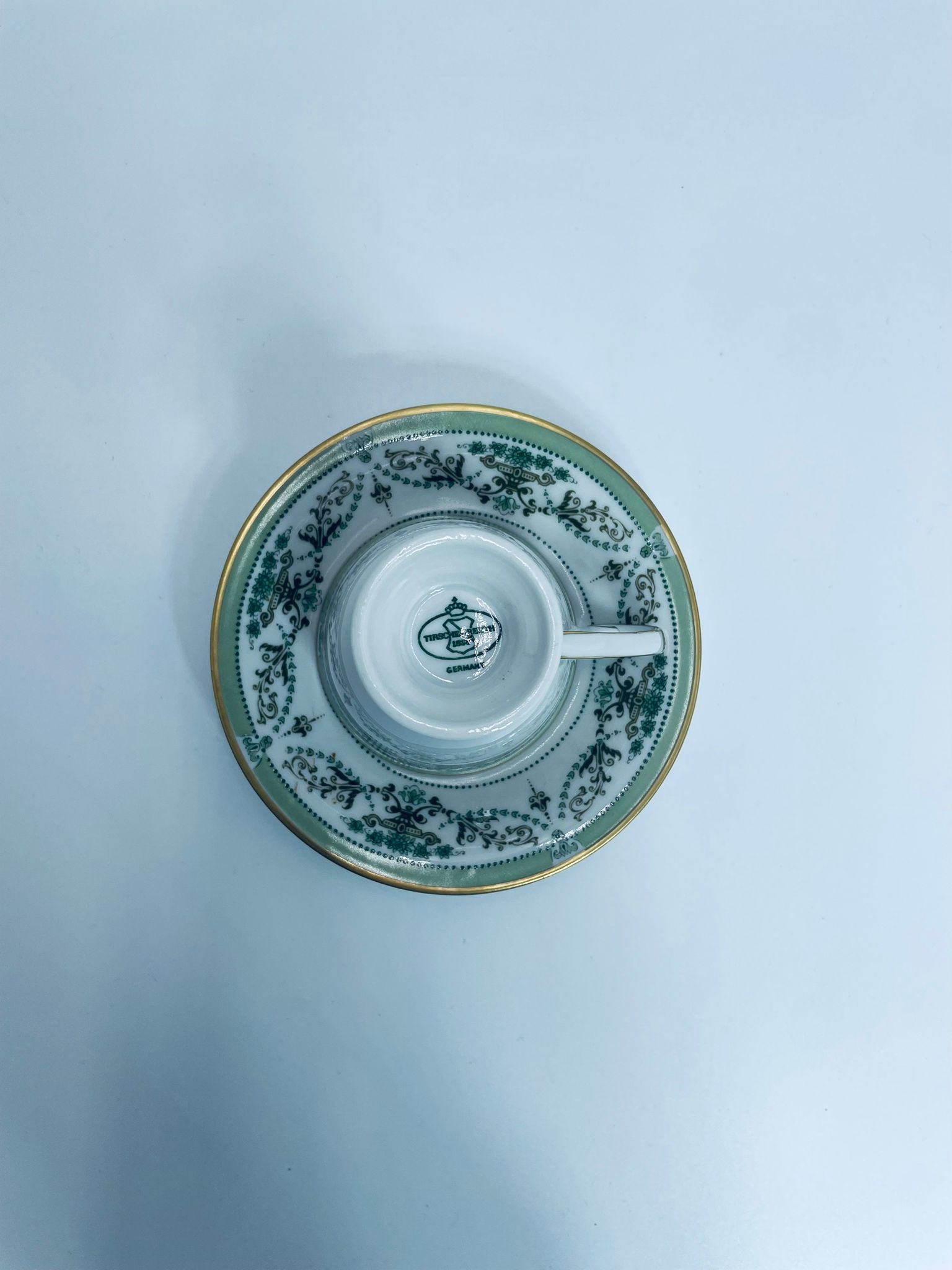 Zestaw śniadaniowy Filiżanka kolekcjonerska porcelanowa Tirschenreuth Florenz - obrazek 6