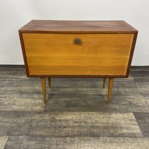 Shoe cabinet vintage teak