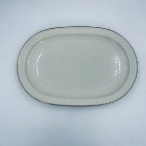 Patera płaska Hutschenreuther AG Paul Muller Selb, ecru