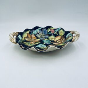 French ceramic platter by Vallarius from the 1950s/60s